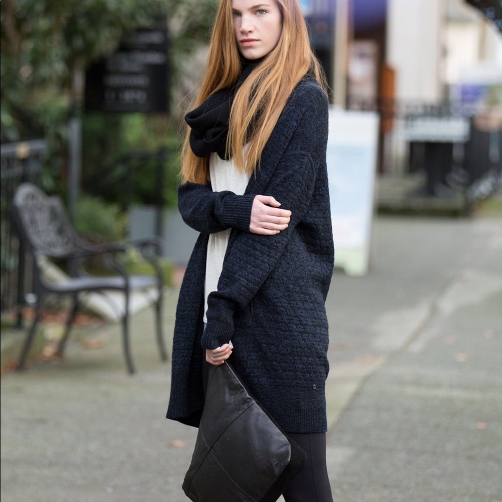 Lululemon cardi all day navy sweater xs / small